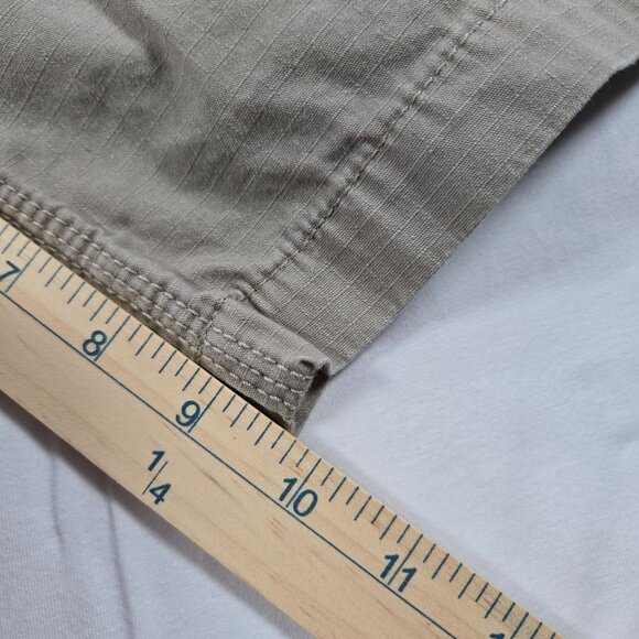 Carhartt Mens Beige Ripstop Casual‎ Cargo Shorts - Picture 4 of 8